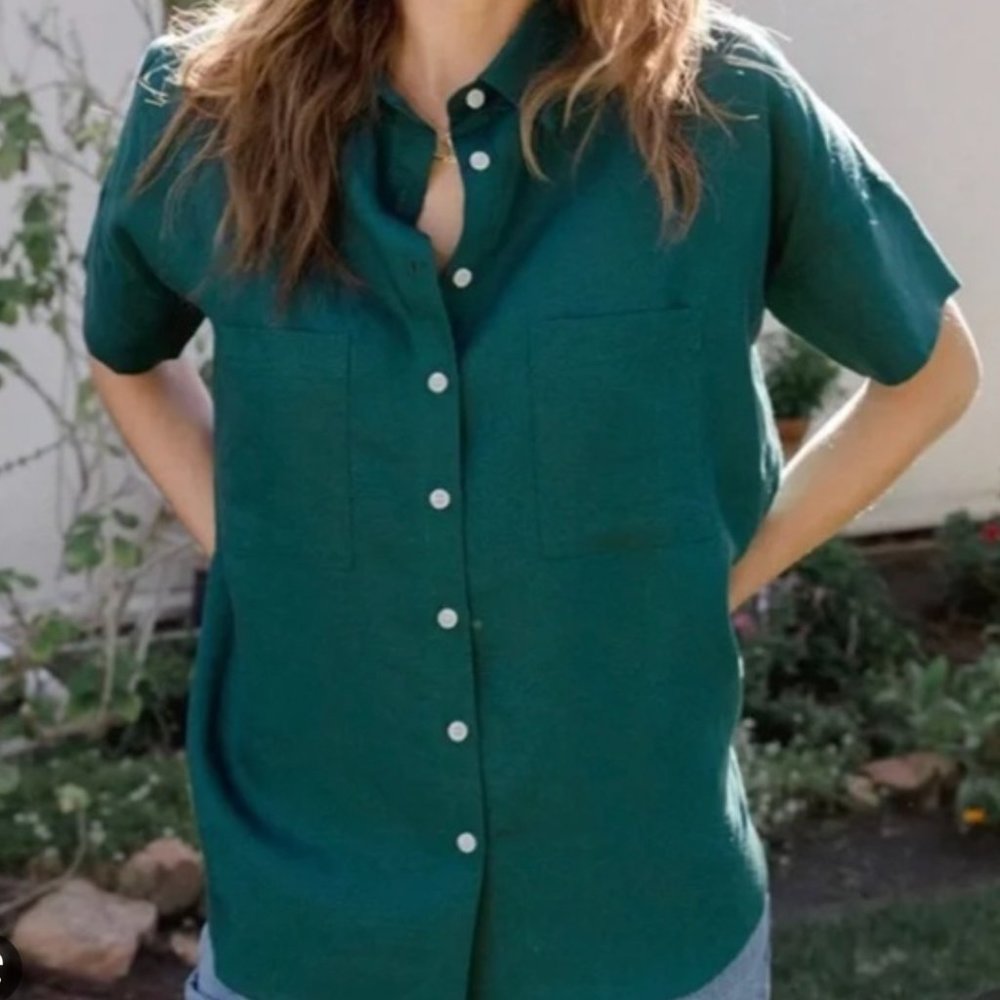Tradlands Emerald Box Top xxs